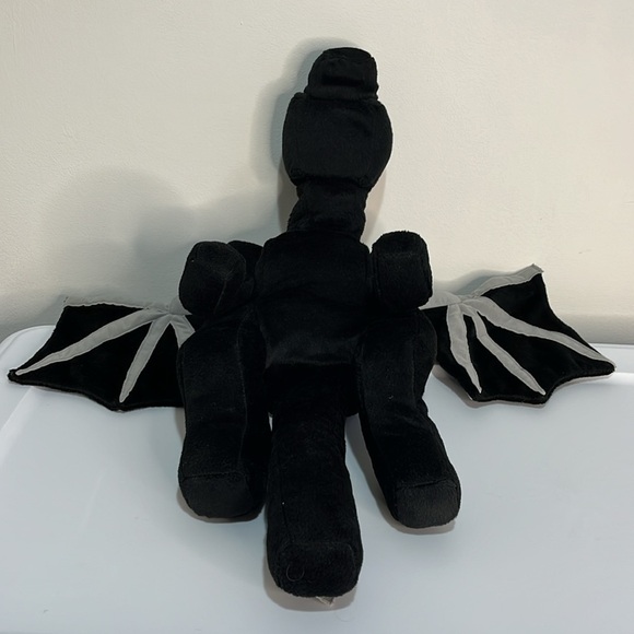 Minecraft Ender Dragon Black 21 Inch Plush Plushy Large Kids Toy Stuffed Animal - Picture 4 of 8